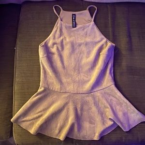 Fitted felt authentic tank